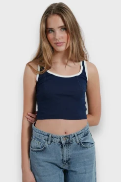 Meet Me There Tops|Lulu Top Navy