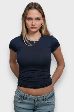 Meet Me There Tops|Macy Top Navy