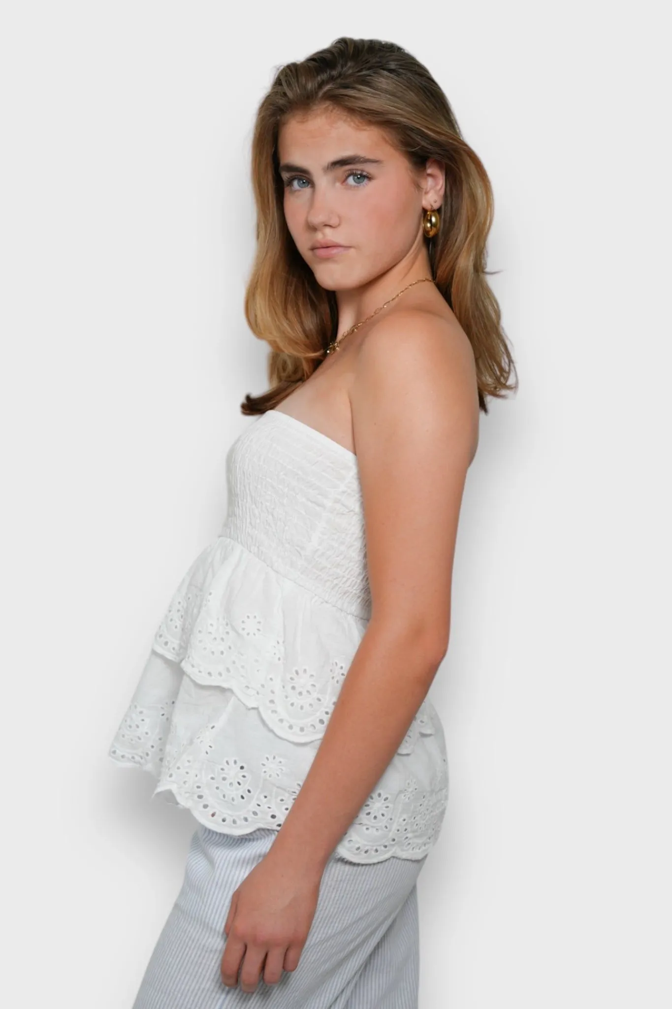 Meet Me There Tops|Maya Top White