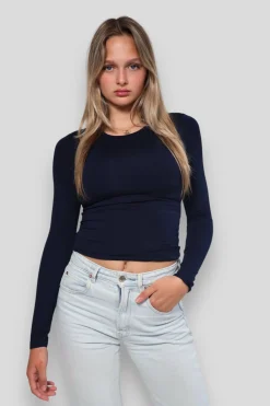 Meet Me There Tops|Muse Top Navy
