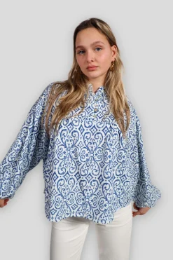 Meet Me There Tops|Mykonos Blouse Red