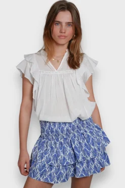 Meet Me There Skirts|Mykonos Skirt Blue