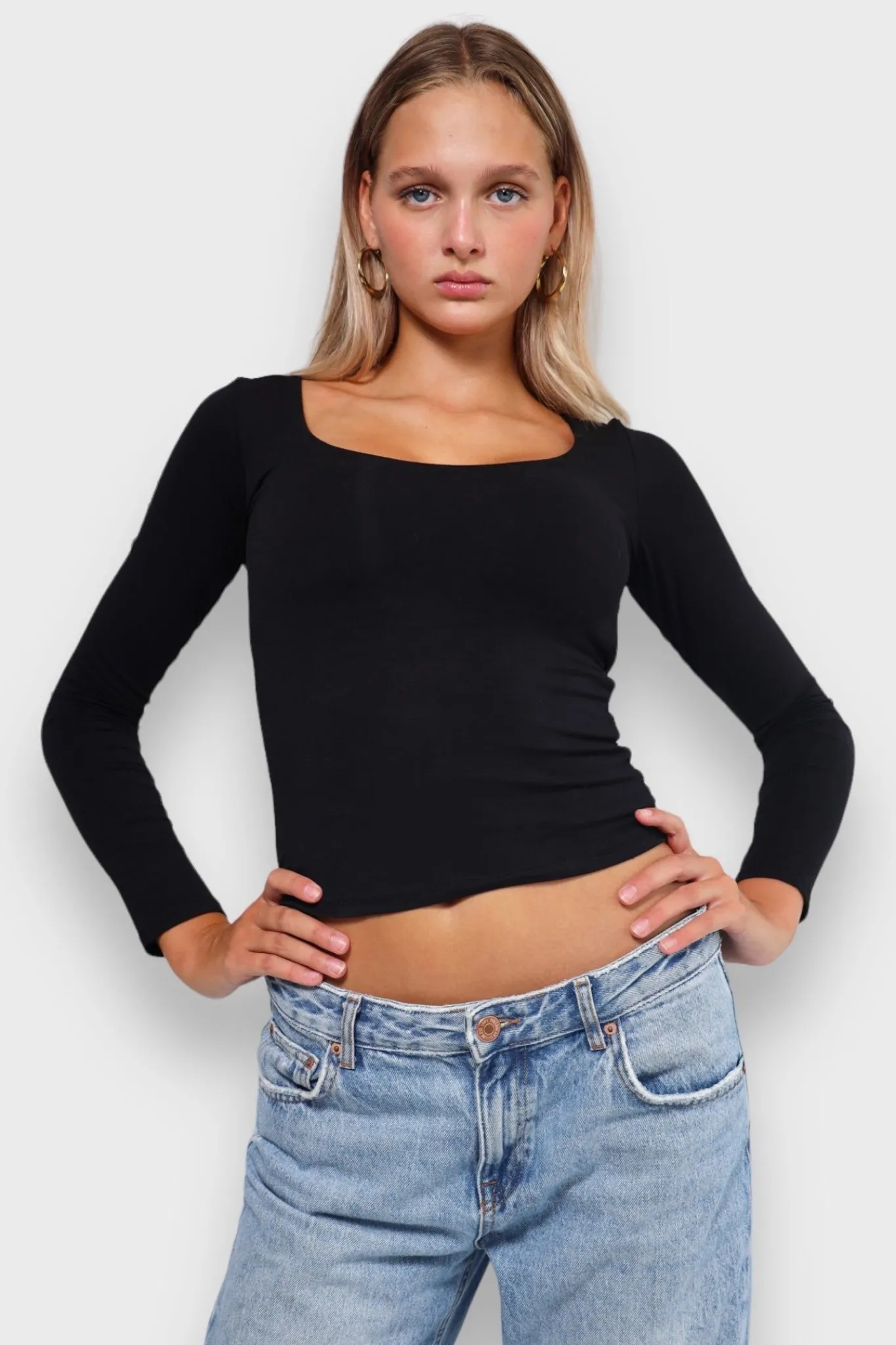 Meet Me There Tops|Nola Top Black
