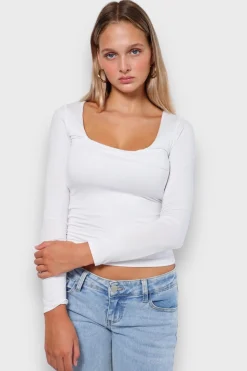 Meet Me There Tops|Nola Top White