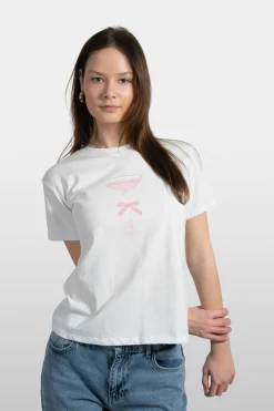 Meet Me There Tops|Ribbon T-Shirt
