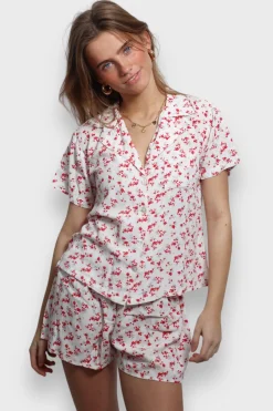 Meet Me There Loungewear|Rosy Pajamas