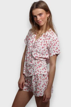 Meet Me There Loungewear|Rosy Pajamas