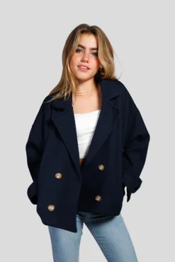 Meet Me There Jacks|Scandi Coat Blue