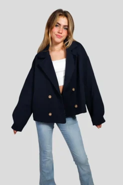 Meet Me There Jacks|Scandi Coat Blue