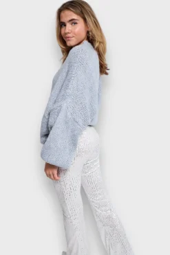 Meet Me There Trousers|Sparkle Pants White