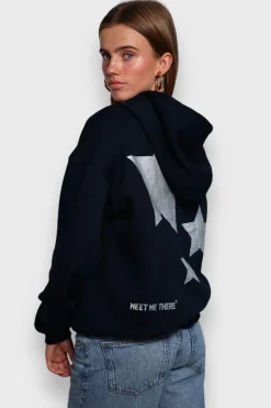 Meet Me There Cardigans And Sweaters|Stargirl Hoodie Navy