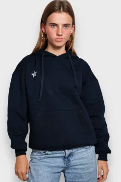 Meet Me There Cardigans And Sweaters|Stargirl Hoodie Navy