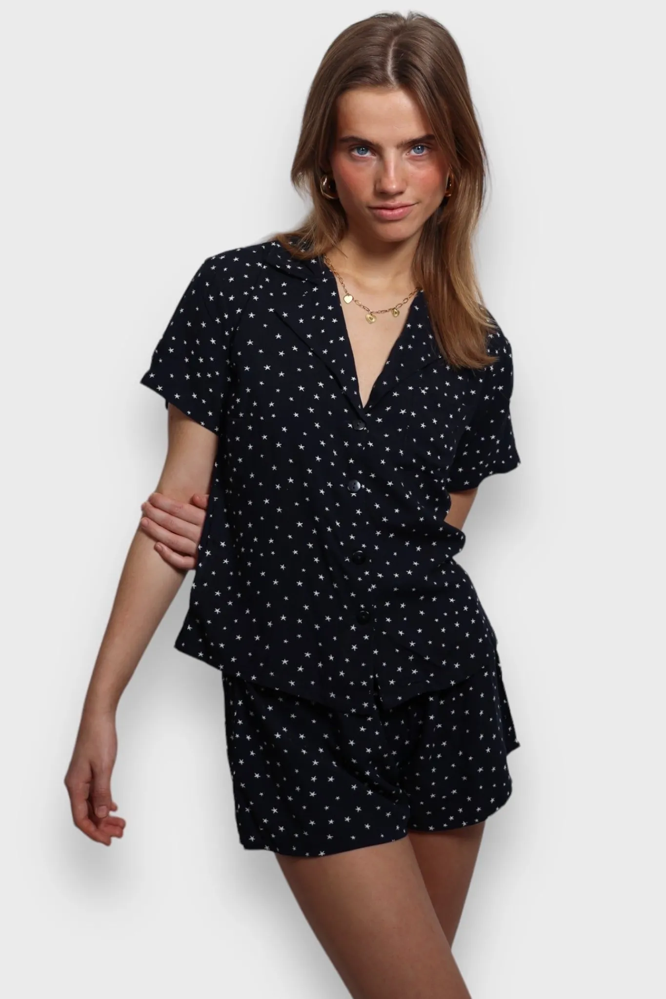 Meet Me There Loungewear|Stars Pajamas