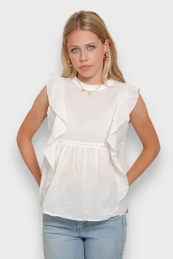 Meet Me There Tops|Stella Blouse White