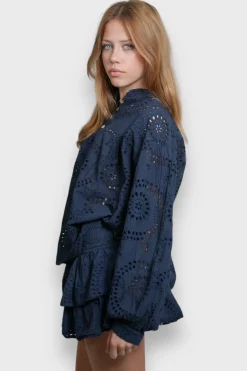 Meet Me There Blouses|Summertime Blouse Navy