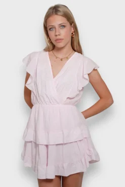 Meet Me There Dresses|Sunflower Dress Baby Pink