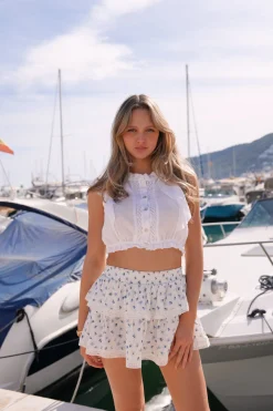 Meet Me There Tops|Sunshine Blouse White