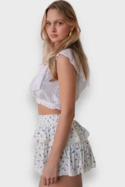 Meet Me There Tops|Sunshine Blouse White