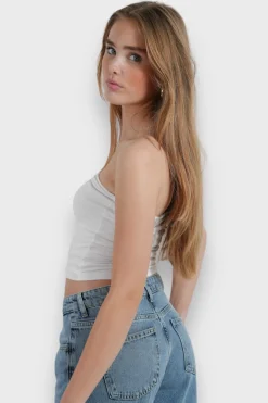 Meet Me There Tops|Tube Top White