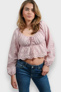 Meet Me There Tops|Violet Blouse Pink
