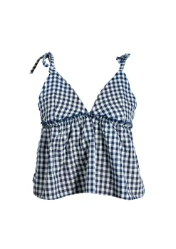 Meet Me There Tops|Violet Top Check