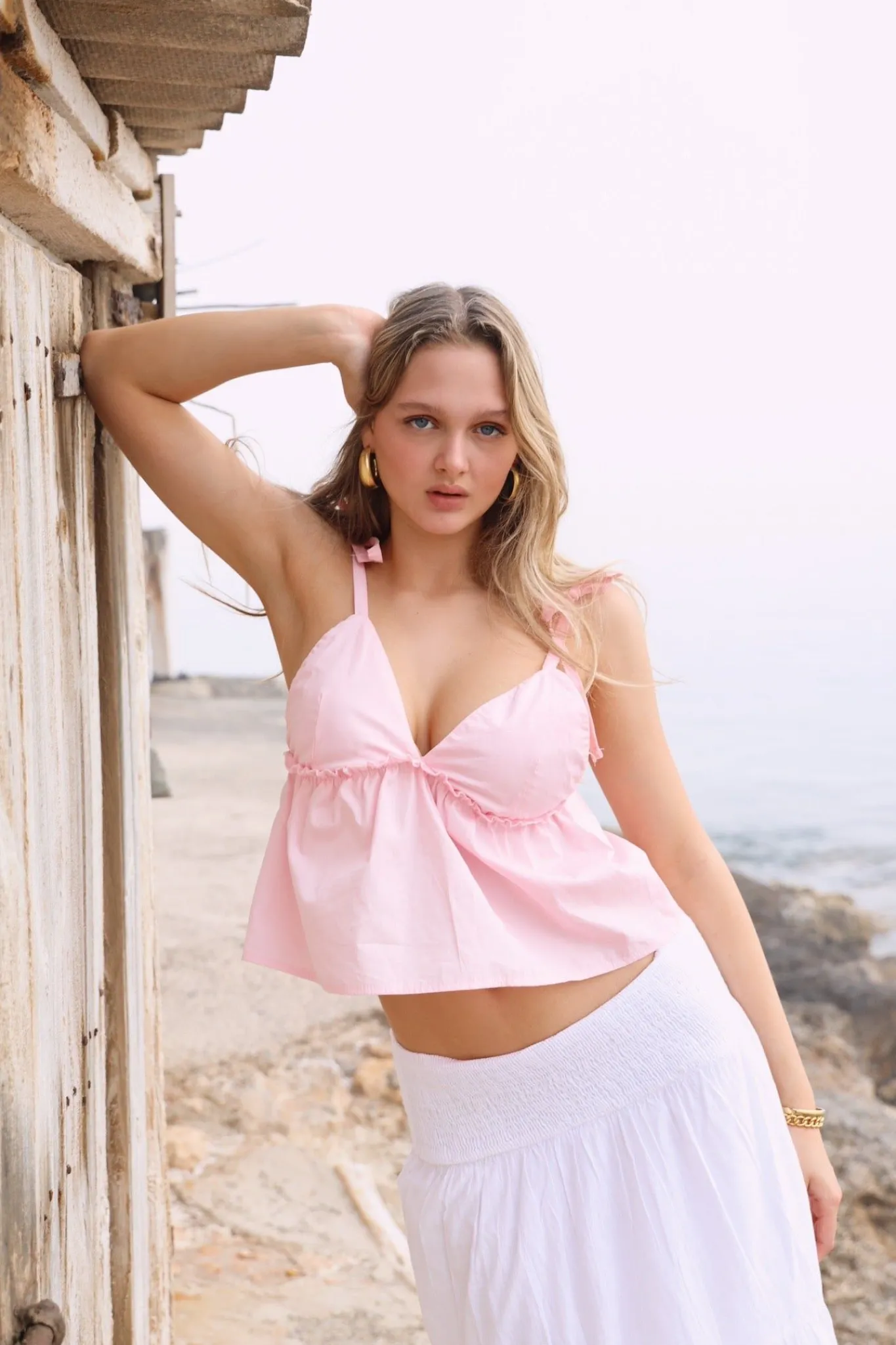 Meet Me There Tops|Violet Top Pink