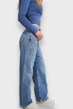 Meet Me There Trousers|Wide Mid-Waist Jeans