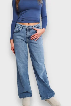 Meet Me There Trousers|Wide Mid-Waist Jeans