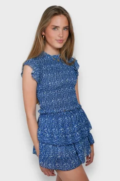 Meet Me There Tops|Wildflower Top Blue
